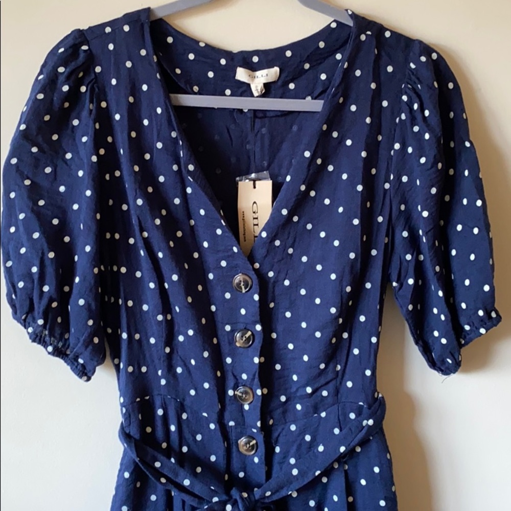 Polka Dot Pant Romper